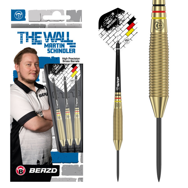 BEAZD Martin Schindler Natural Brass Steeldart