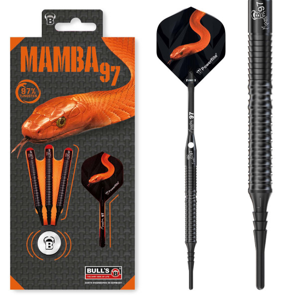 BEAZD Mamba 97 M6 Soft Dart - Professional Softdart-Set | 18 Gr.