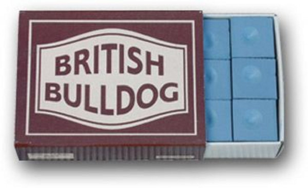 British Bulldog Kreide blau